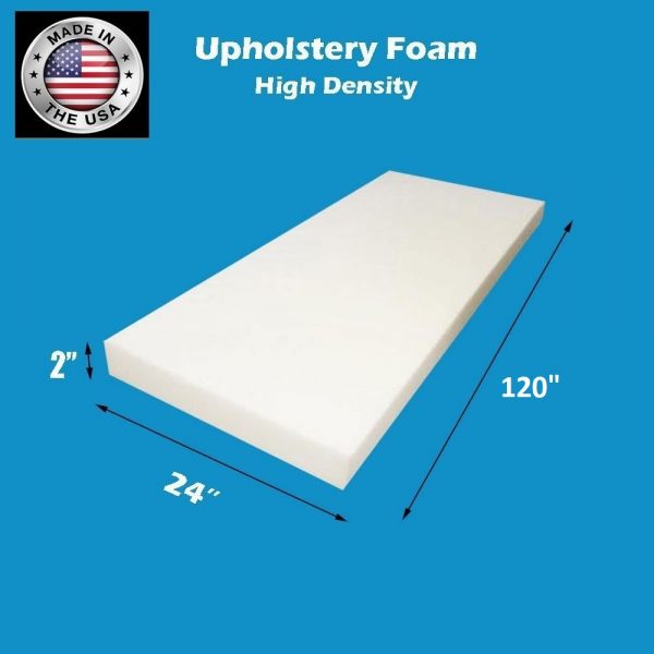 Variety of FoamTouch High Density Custom Cut Upholstery Foam
