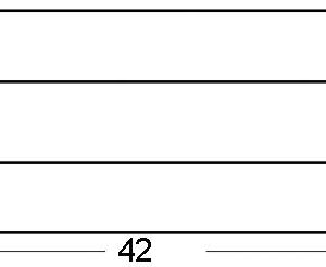 6" Height x 9" Width x 42" Length HDF Density 1.8 ILD