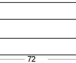 5" Height x 37" Width x 72" Length HDF Density 1.8 ILD