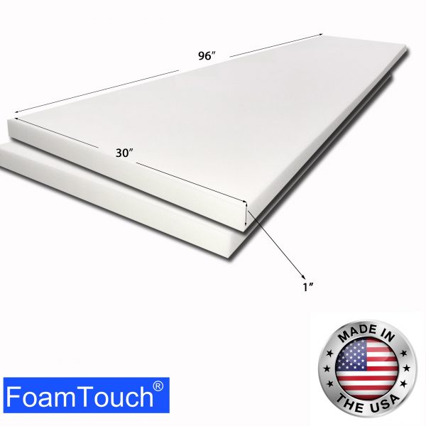 High Density 1" Height x 30" Width x 96" Length - Pack of 2 - Image 2