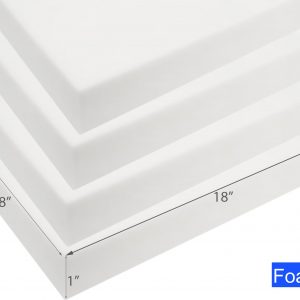 FoamTouch 1 x 36 x 72 Upholstery Foam Cushion High Density