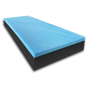 2 pieces of FoamTouch 6'' x 36'' x 80'' Gel Memory Foam Over Charcoal Foam, 1" Gel Memory Foam Over 5'' High Density Charcoal Foam, RV Mattress